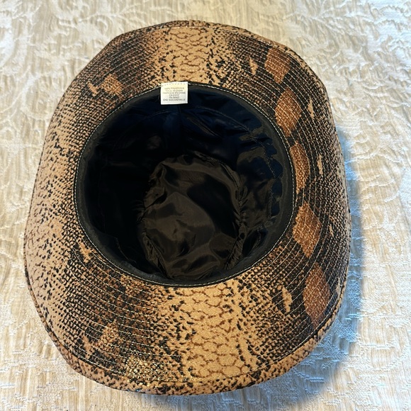 Brown Cowboy Hat One Size Halloween Costume Western - Picture 4 of 6